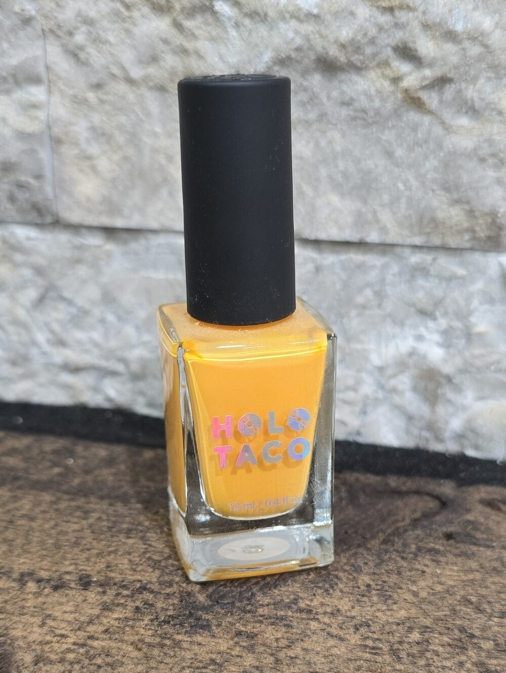 Holo Taco - Butterscotch Hop, Daffodil / Marigold / Sunshine Yellow Nail Polish